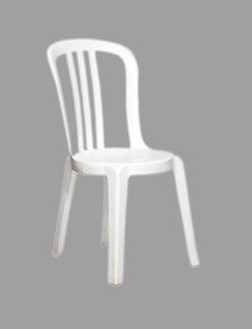 Chaise bistro pvc blanc Image