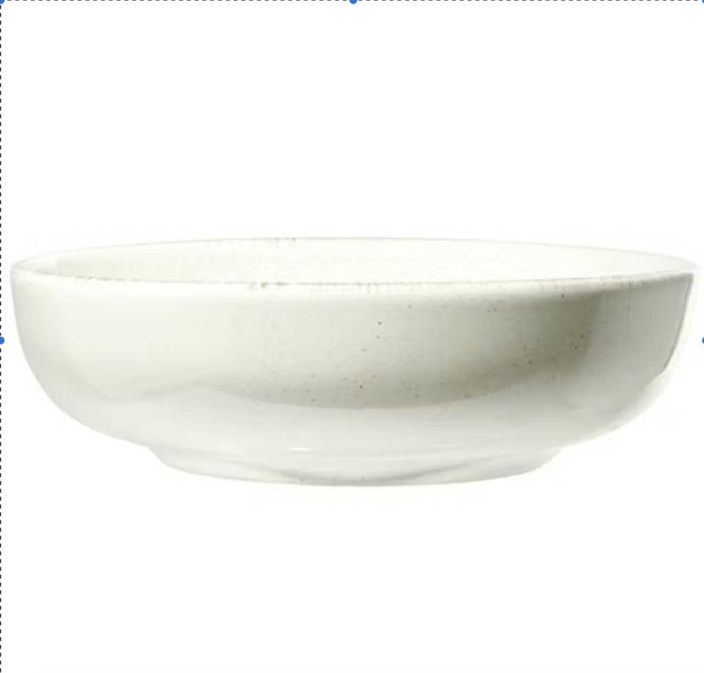 Assiette Creuse Lisbonne Crème/grès ⌀18cm