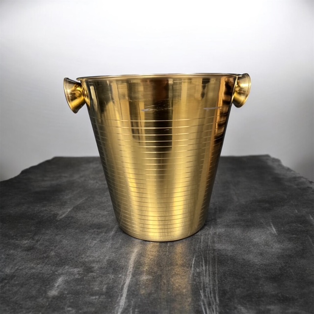 Seau à Champagne doré