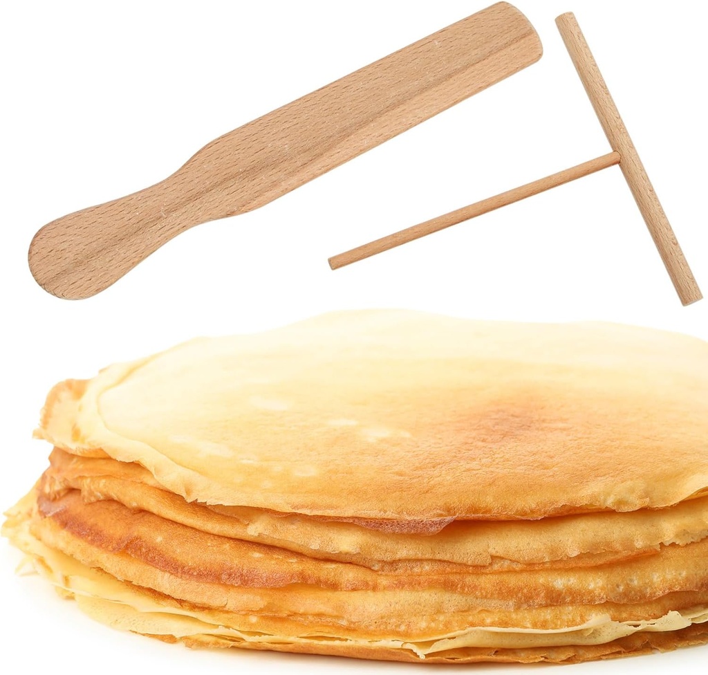 spatule en bois crêpe