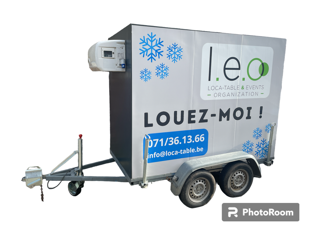 Remorque frigo (9m3)