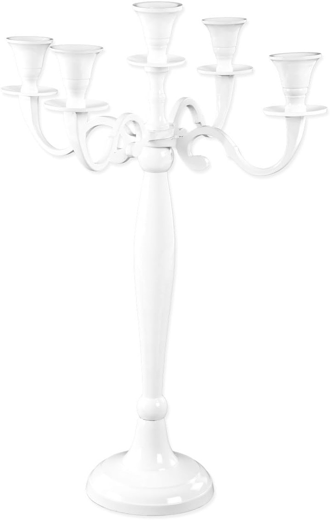 Chandelier Blanc 5br 80cm