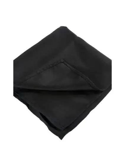 Serviette noir 43x43cm