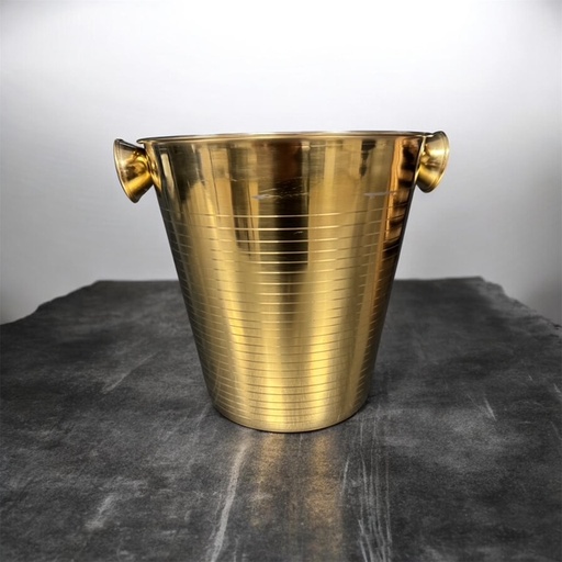 Seau à Champagne doré