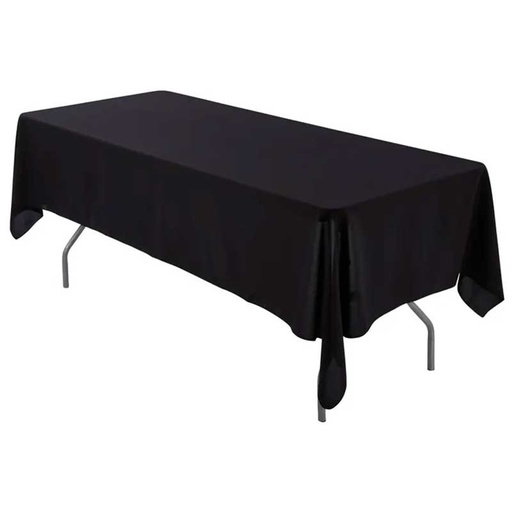 Nappes Noires 150X260 (tables 180cm rectangulaires)