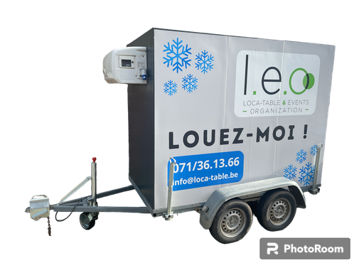 Remorque frigo (9m3)