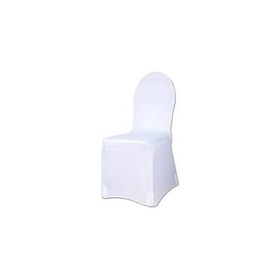 Housse de chaise stretch blanche Image
